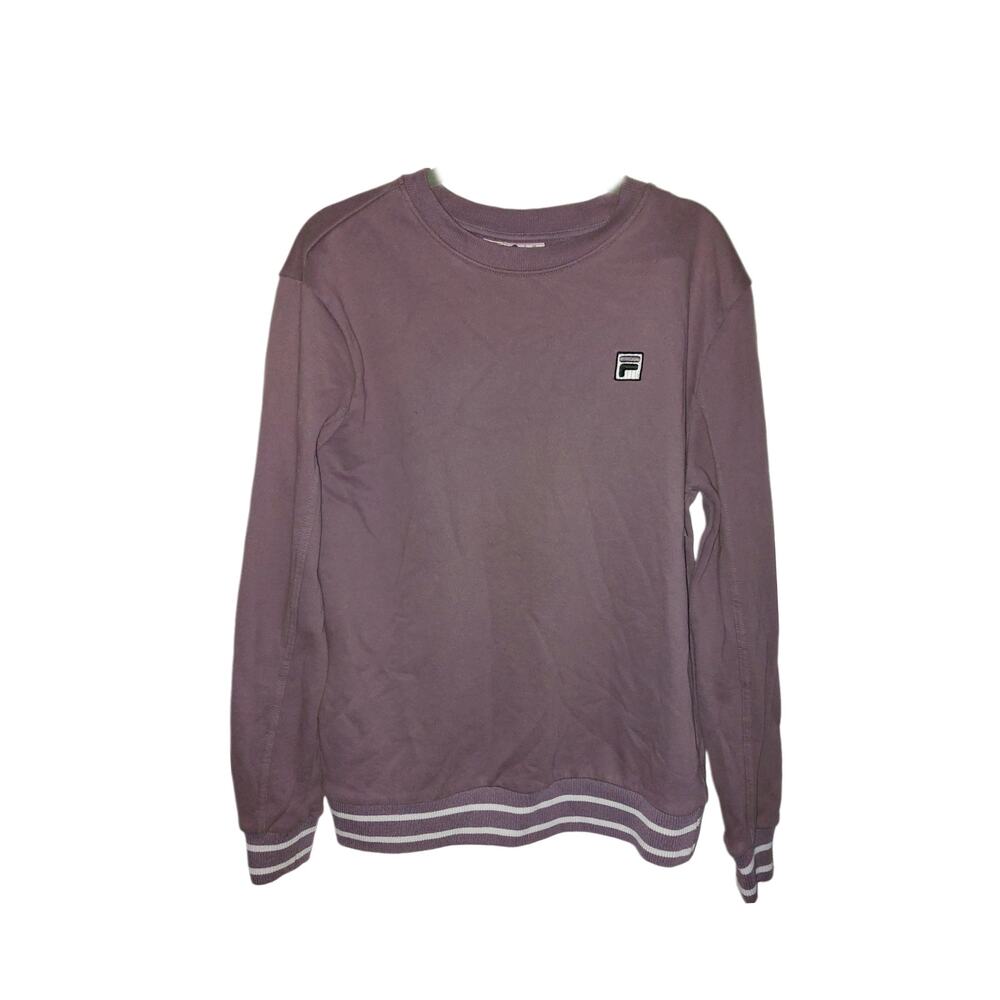 Fila Purple Sweatshirt Woman Size Large